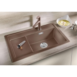 Zlewozmywak Blanco ZENAR XL 6S COMPACT bez korka automatycznego InFino kawowy 521538